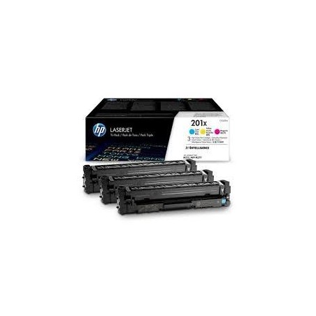 HP LASERJET PRO M252N 201X PACK 3 TONER ALTA CAPACIDAD CYAN/MAGENTA/YELLOW