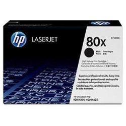 HP TONER NEGRO LASERJET PRO 400 MFP - M 425 DN DW Nº 80X (PACK 2)
