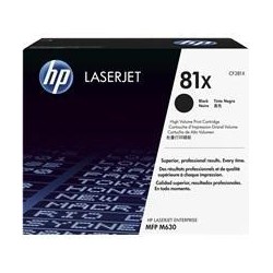 HP LASERJET M605 TONER NEGRO ALTA 81X 25.000 PÁGINAS ALTA CAPACIDAD