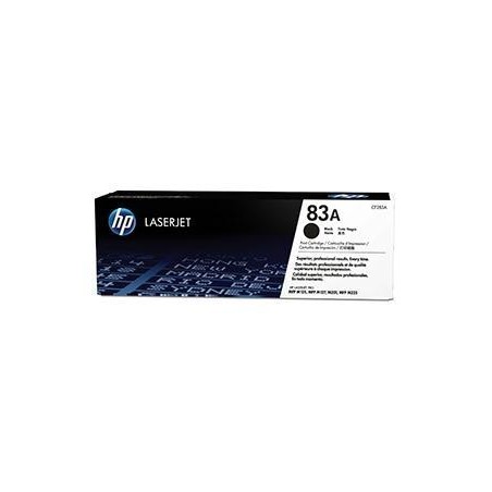 HP TONER NEGRO LASERJET MFP M125NW/M127FN/M127FW -Nº83A-