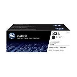HP TONER NEGRO LASERJET M125/M127/M201 -83A (PACK2)