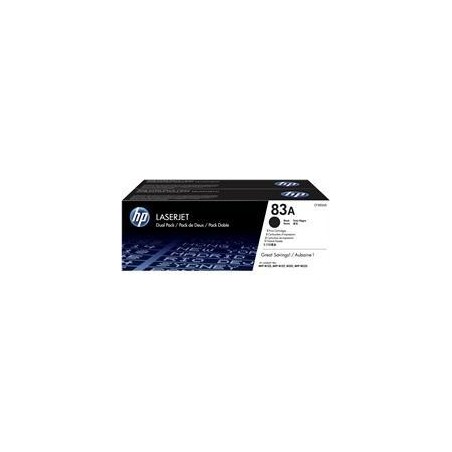HP TONER NEGRO LASERJET M125/M127/M201 -83A (PACK2)