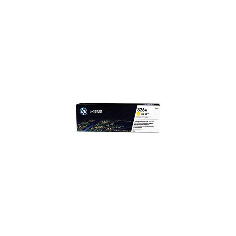 HP TONER LASER AMARILLO LASERJET ENTERPRISE/M855 Nº826A