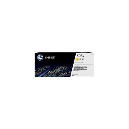 HP LASERJET M553 TONER 508X AMARILLO ALTA