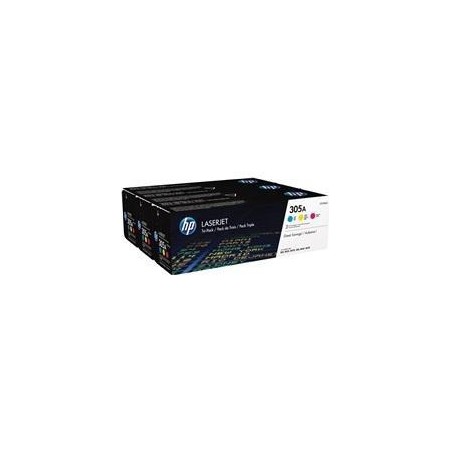 HP TONER LASER TRICOLOR 305A PACK 3 (CE411-CE412-CE413)