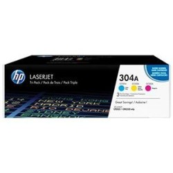 HP TONER LASER TRICOLOR 304A PACK 3 (CC531-CC532-CC533)