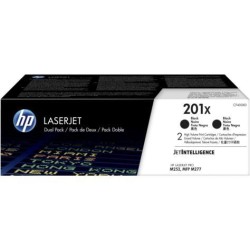 HP TONER NEGRO LASERJET PRO M252, M277, 274, MFP /M377 (PACK2) - Nº 201X