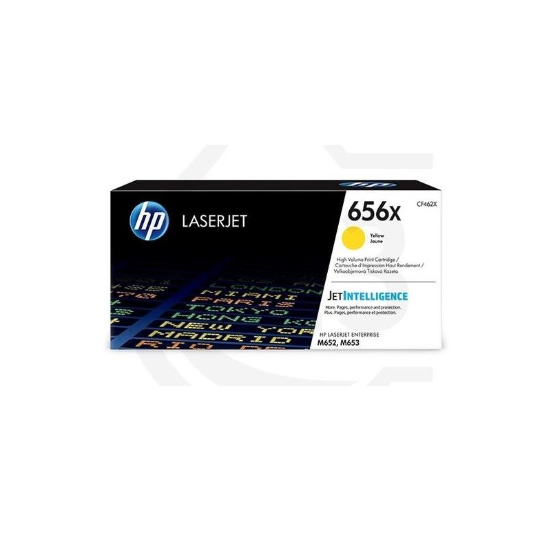 HP TONER AMARILLO LASERJET ENTERPRISE M652 - 656X