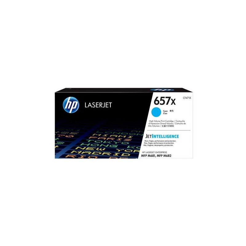 HP TONER CIAN LASERJET ENTERPRISE FLOW MFP M681Z, MFP M681, FLOW MFP M681, MFP M682