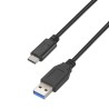 AISENS CABLE USB 3.1 GEN2 10GBPS 3A TIPO USB-C/M - A/M NEGRO 0,5M