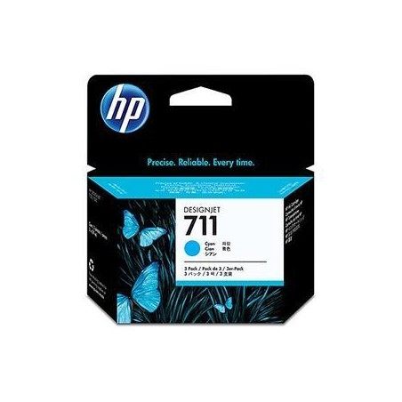 HP TINTA CIAN DESIGNJET T120/T520 - Nº 711 (PACK 3)
