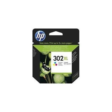 HP TINTA TRICOLOR OFFICEJET 3830,3832 ALL-IN-ONE Nº 302XL