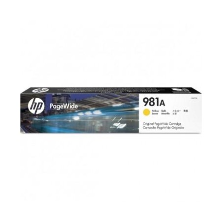 HP PAGEWIDE Nº981A, CARTUCHO DE TINTA AMARILLO