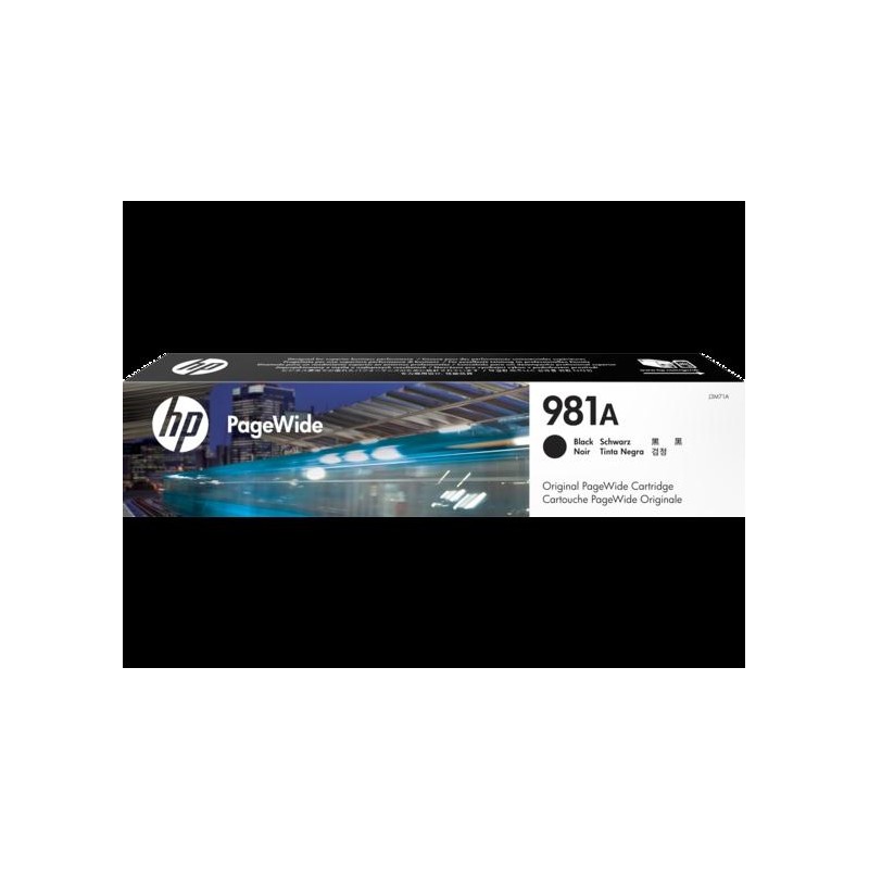 HP PAGEWIDE Nº981A, CARTUCHO DE TINTA NEGRO