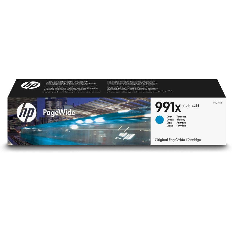 HP PAGEWIDE PRO 750/772/777 TONER CIAN ALTA Nº991X