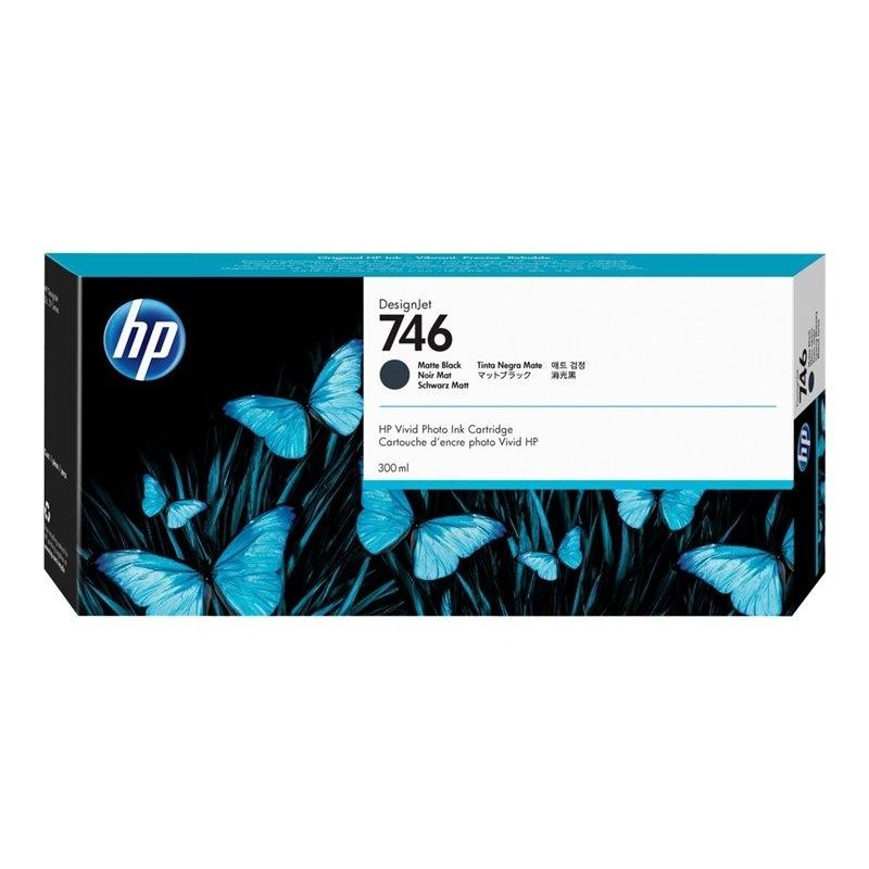 HP TINTA NEGRO MATE DESINGJET Z6 Z9 - Nº 746