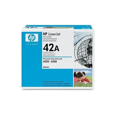 HP LASERJET SMART 4250/4350 TONER, 10.000 PÁGINAS - 42 A