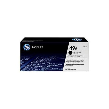 HP TONER NEGRO LASERJET 1160 1320 1320N 1320NW 1320TN 3390 3392 - 49 A