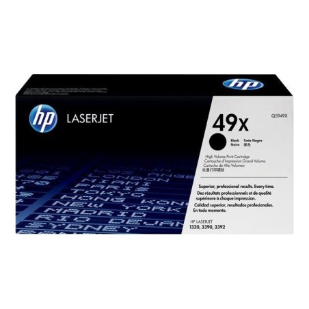 HP TONER LASER NEGRO LASERJET SMART 1320 1320N 1320NW 1320TN LASERJET 3390 3392 - 49 X