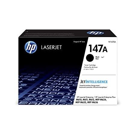 HP TONER NEGRO LASER M611, M612, M635, M636 - 147A