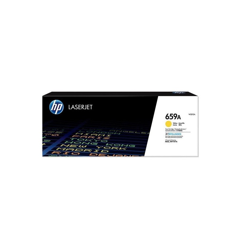 HP TONER AMARILLO LASERJET ENTERPRISE MFP M776DN, FLOW M776ZS, M776X, M856DN, M856X - 659A