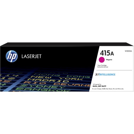 HP TONER MAGENTA LASERJET M454 SERIES - Nº 415A