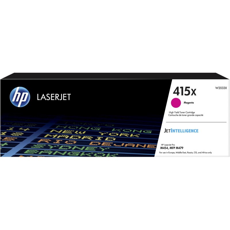 HP TONER MAGENTA LASERJET M454 SERIES - Nº 415X