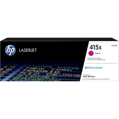 HP TONER MAGENTA LASERJET M454 SERIES - Nº 415X
