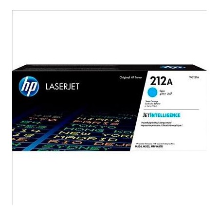 HP TONER CIAN LASERJET ENTERPRISE M554, M555, M578 -212A
