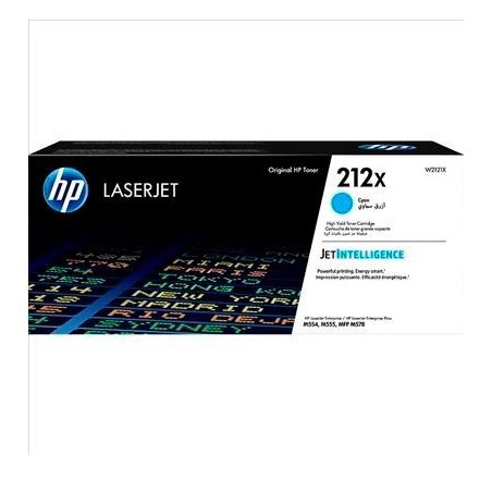 HP TONER CIAN LASERJET ENTERPRISE M554, M555, M578 -212X
