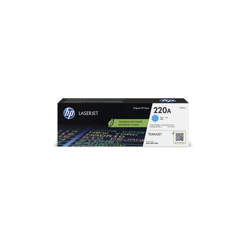 HP TONER CIAN LASERJET PRO 4202DE, 4202DN, 4202DW, 4202DWE, 4302DW, 4302DWE, 4302FDN - 220A