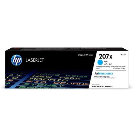 HP TONER CIAN LASERJET COLOR PRO MFP /M282NW/M283FDN/M283FDW/PRO M255DW - Nº 207X