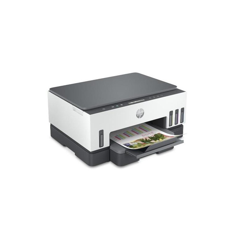 HP EQUIPO MULTIFUNCION INKJET COLOR SMART TANK 7005 A4 WIFI 3 EN 1 GRIS/BLANCO