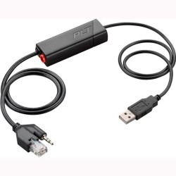 HP POLY CABLE DESCOLGADOR ELECTRÓNICO APU-76 USB PARA AURICULAR CS500