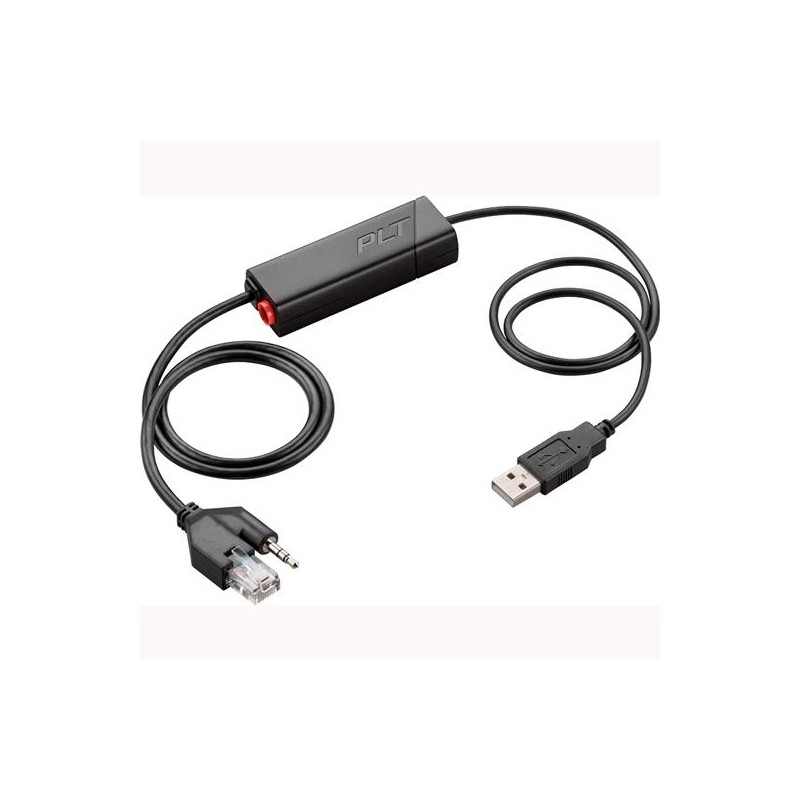 HP POLY CABLE DESCOLGADOR ELECTRÓNICO APU-76 USB PARA AURICULAR CS500