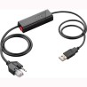 HP POLY CABLE DESCOLGADOR ELECTRÓNICO APU-76 USB PARA AURICULAR CS500
