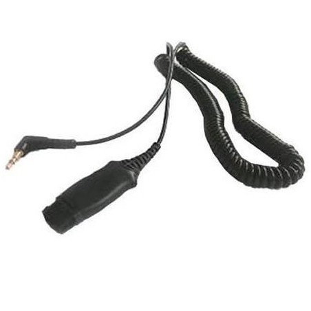 HP POLY CABLE DE CONEXION QD/JACK 3.5 MM PARA ALCATEL LUCENT SERIE 8/9 Y 80XX