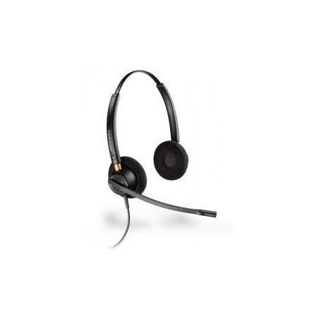 HP POLY AURICULARES DE DIADEMA BIAURAL C/ MICRÓFONO CABLE ENCOREPRO HW520 NEGRO