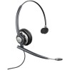HP POLY AURICULARES ENCOREPRO HW710, E+A DIADEMA MONOAURAL C/ MICRÓFONO CONTROL DE VOLUMEN CONECTOR QD NEGRO