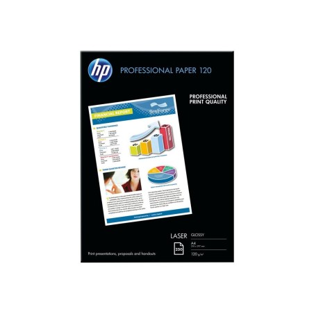 HP PAPEL BLANCO LASER GLOSSY PROFESSIONAL A4 120GR 250HOJAS