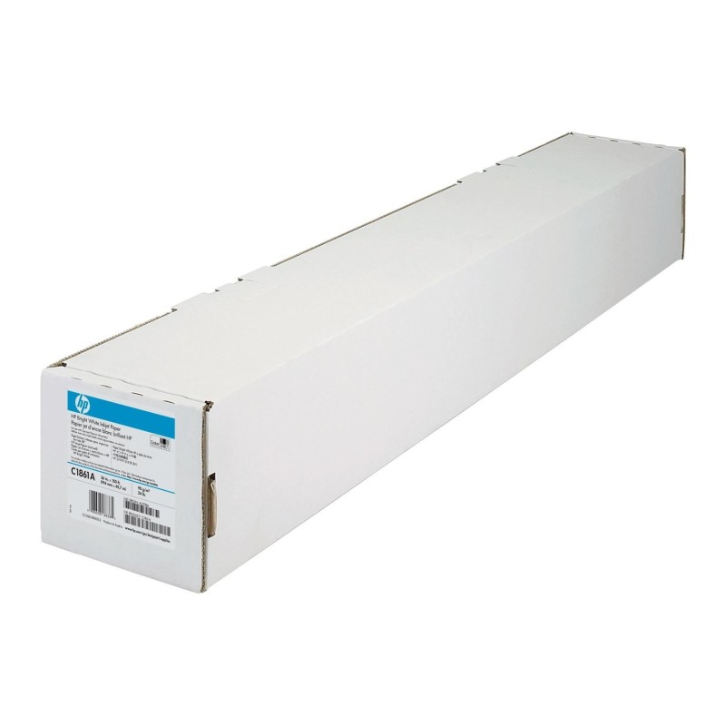 HP PAPEL BLANCO BRILLANTE. ROLLO 36", 91M. X 914MM., 90G.