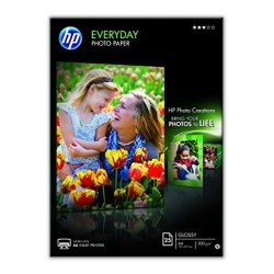 HP PAPEL EVERYDAY GLOSSY PHOTO PAPER /25 HOJAS /A4 /200 GRS. /25 HOJAS