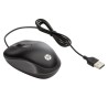 HP RATÓN DE VIAJE CABLE USB 1000PPP AMBIDIESTRO NEGRO