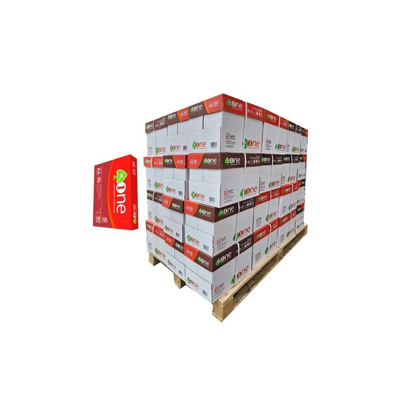 IK ONE PAPEL A4 80GR- PALET 240 DE PAQUETES PAPEL A4 COPY*** SOLO PENINSULA Y SERVICIO PUERTA BAJO, NO SE DESPALETIZARA NI SUBIR