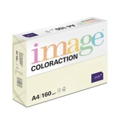 IMAGE PAPEL REPROGRÁFICO COLORACTION DIN A4 160GR PAQUETE 250H CREMA