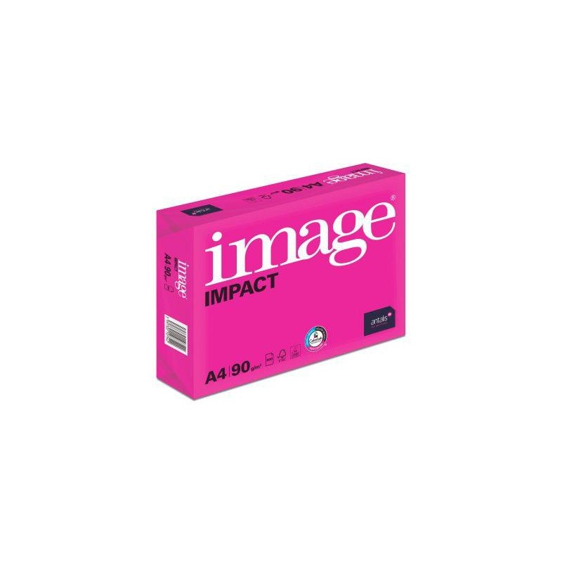IMAGE PAPEL IMPACT DIN A4 90GR PAQUETE 500H BLANCO