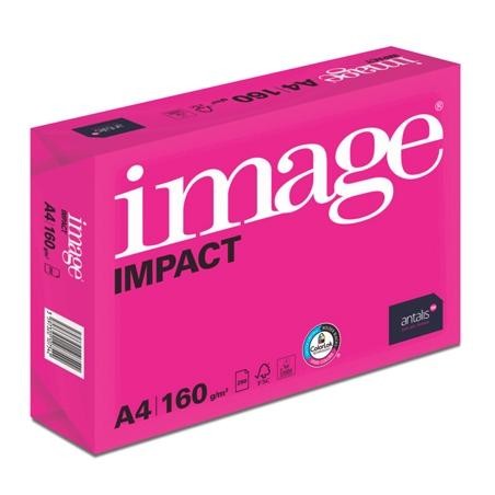 IMAGE PAPEL IMPACT DIN A4 160GR PAQUETE 250H BLANCO