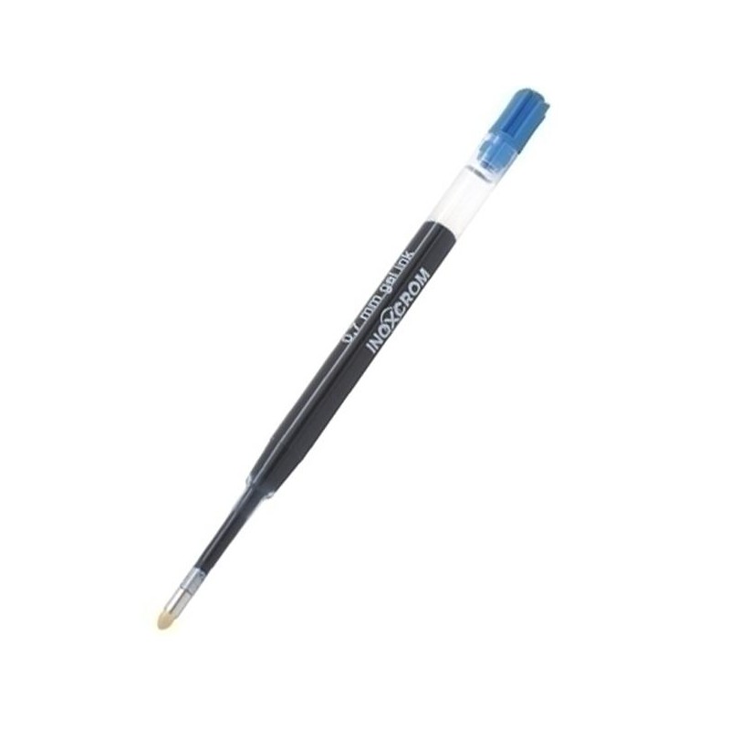 INOXCROM CARGA BOLÍGRAFO ROLLER GEL 0.7MM AZUL