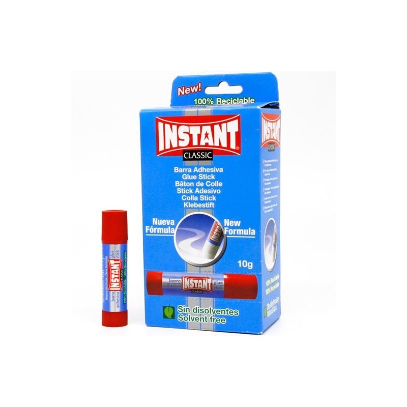 INSTANT PEGAMENTO EN BARRA CLASSIC 10GR SIN DISOLVENTES