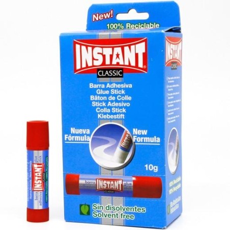 INSTANT PEGAMENTO EN BARRA CLASSIC 10GR SIN DISOLVENTES